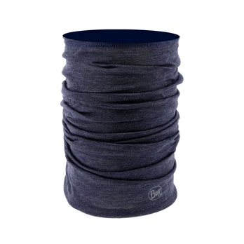 Buff Lightweight Merino Wool Solid Night Blue Daugiafunkcinis šalikas