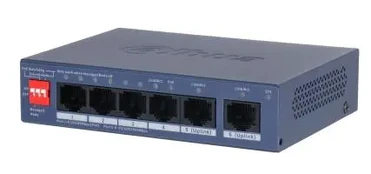 NET SWITCH 5PORT 4POE 100M/CS4006-4ET2GT-36 DAHUA