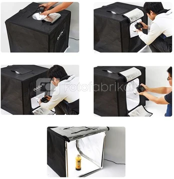 Godox Portable Double Light LED Ministudio L80x80x80cm