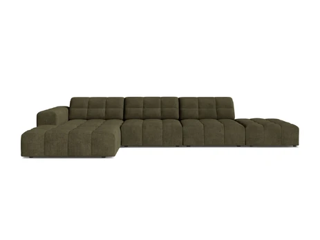 Left Corner Sofa, "Chicago", 5 Seats, 348x167x78 Made in Europe
