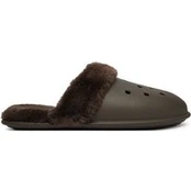 Naminės šlepetės Crocs Classic Fuzz Scuff 212143 Ruda