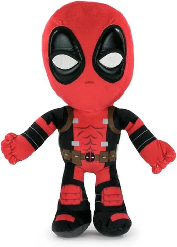 Marvel pliušinis deadpool įprasta poza 12'59"/32cm itin minkštas