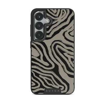 Black Sand - Samsung Galaxy S25 Plus Case, Elite Dark (Magnetic) / Gunmetal