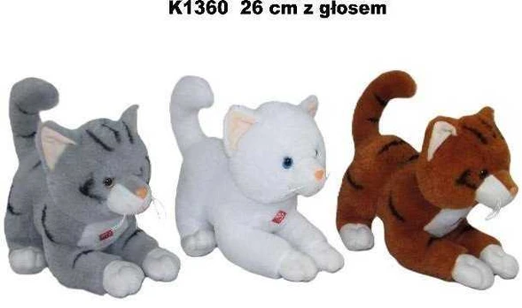 Sun Day Kot K-1360 3kol głos 26cm 173447
