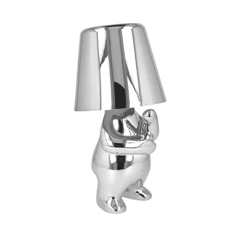 Oem Night lamp Silver Man design G