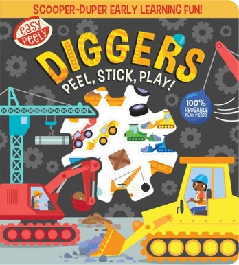Easy Peely Diggers - Peel, Stick, Play!