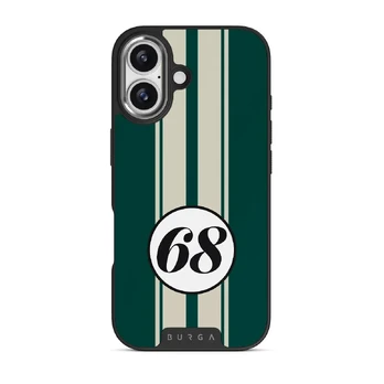 Classic Racing - iPhone 17 Case, Elite Dark (MagSafe) / Silver