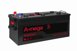 Akumuliatorius A-mega Standard, 12 V, 140 Ah, 800 A