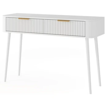 Chavelle Dressing Table, Modern, White