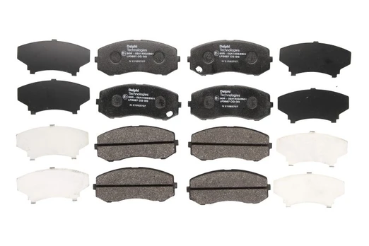 DELPHI LP3687 Brake pad set