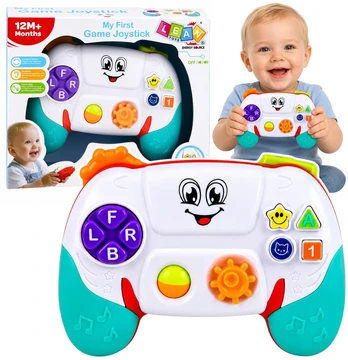 Lean Toys Interactive Educational Pad for Toddlers Lights Sounds Melodies