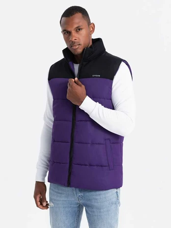 men's vest - red