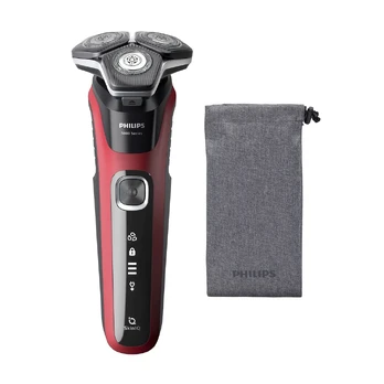Philips Shaver Series 5000 Wet & Dry, raudona/juoda - Barzdaskutė