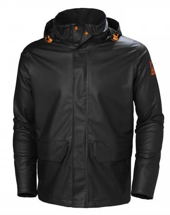 Vandeniui atspari striukė Gale Rain, juodas L, Helly Hansen Workwear