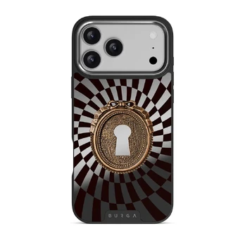 Paradox - iPhone 17 Pro Max Case, Elite Mirror Dark (MagSafe) / Silver