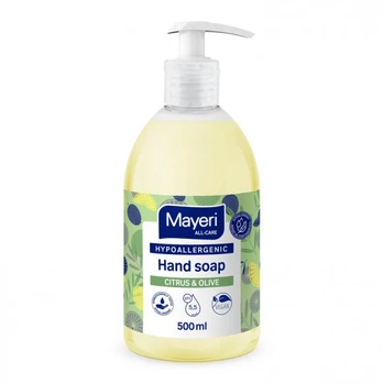 Skystas muilas Mayeri citrus/olive, 500 ml