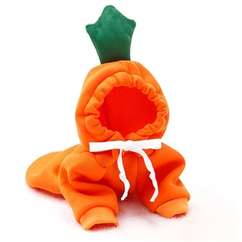 Megztinis katėms ir šunims, oranžinis, XS