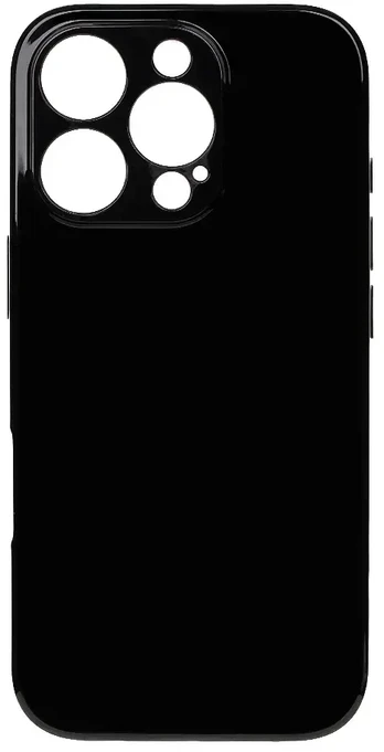 Dėklas OBAL:ME Glossy phone case for iPhone 16 Pro juodas