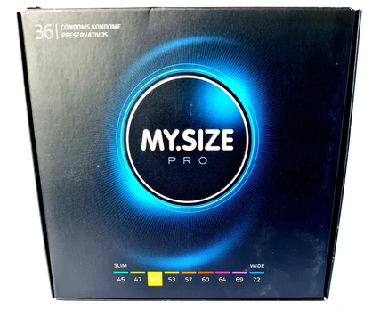 My.Size PRO 49 mm 36 vnt. dėžutė