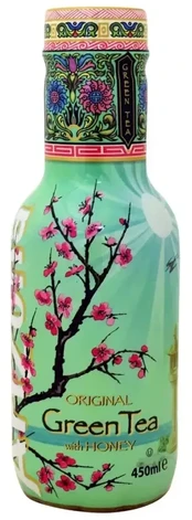 Zaļā ledus tēja ARIZONA ar medu, 0.45l PET