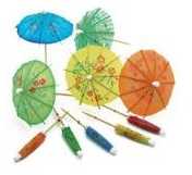 Multi 1 parsol 80 mm Assorterede farver,144 Stk/pk