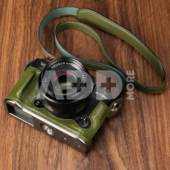 Leather Half Case Kit for X-T50 (Green) 4711