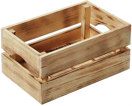 Wooden storage box, pine, 30 x 20 cm, Kesper