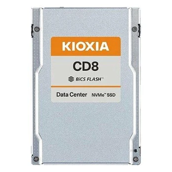 SSD diskas Kioxia CD8-R 7.68TB U.2 (15mm) NVMe PCIe 4.0 KCD8XRUG7T68 (DWPD 1) SIE