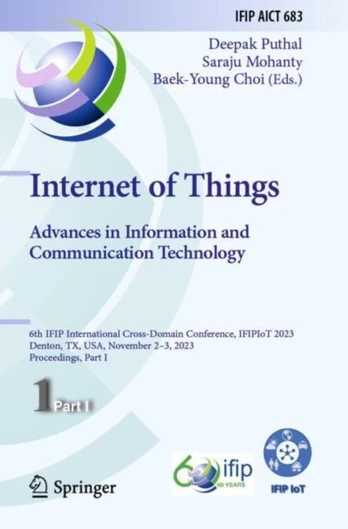 Internet of Things. Advances in Information and Communication Technology