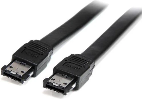 SATA kabelis Startech ESATA3 Juoda