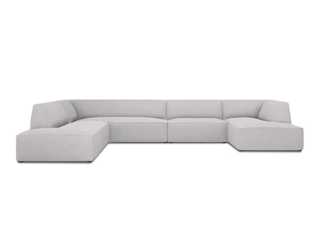Panoramic Left Corner Sofa, "Siena", 7 Seats, 366x273x69 Made in Europe