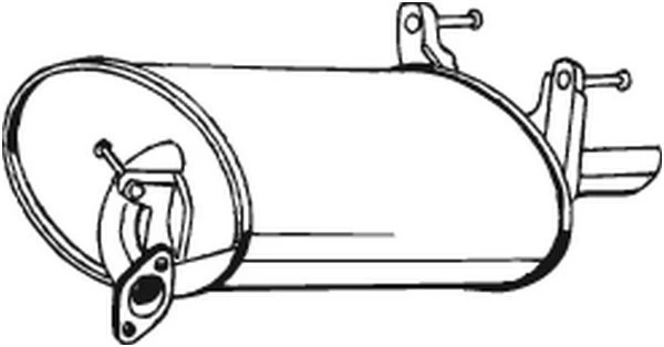 Galinis duslintuvas BOSAL 228-427