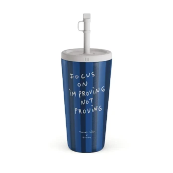 Focus On - Travel Mug, 500 ml / Straw