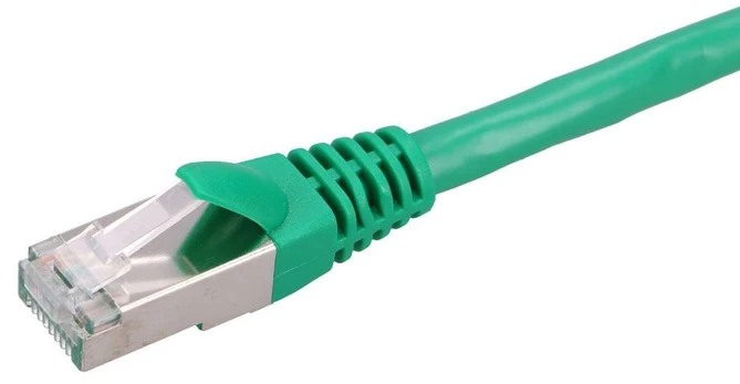 Extralink Kat.6 FTP 0,5 m | LAN Patchcord | Varinė vytoji pora, 1Gbps
