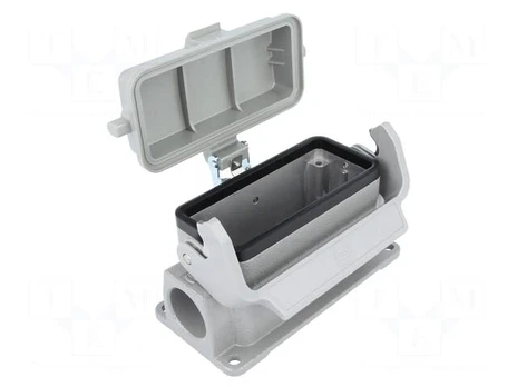 Enclosure: for Han connectors | Han | size 16B | with latch | M25
