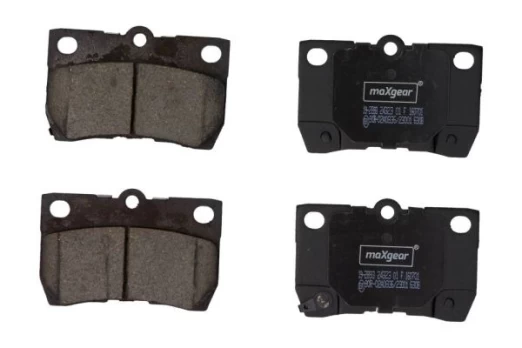 Stabdžių trinkelių rinkinys, diskinis stabdys MAXGEAR 19-2893