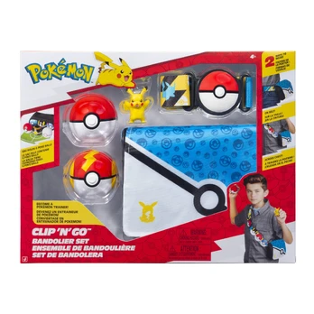 Pokémon - Clip N Go Bandolier Set - Pikachu