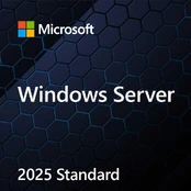 Microsoft Windows Svr Std 2025 64Bit PL DVD 16 core OEM kaina