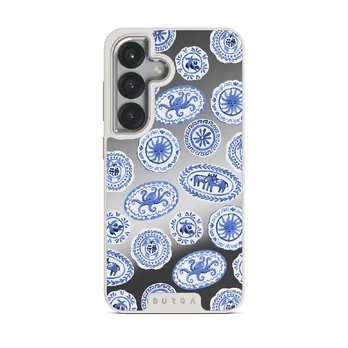 Taverna - Samsung Galaxy S25 Case, Elite Mirror Light (Magnetic) / Silver