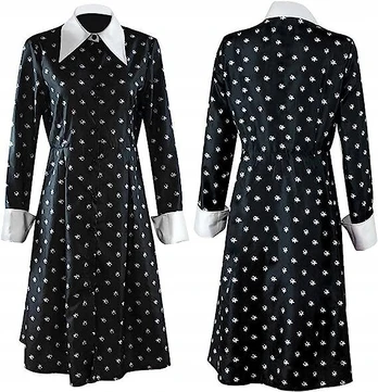 Suknelė Wednesday Addams, L dydis