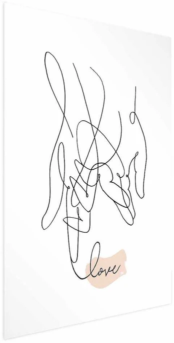 Artgeist Plakatas - Tangled Feelings