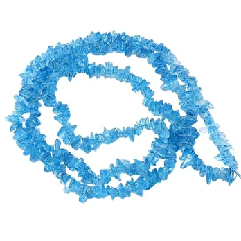 Karoliukai, Blue (about 220 Pieces)