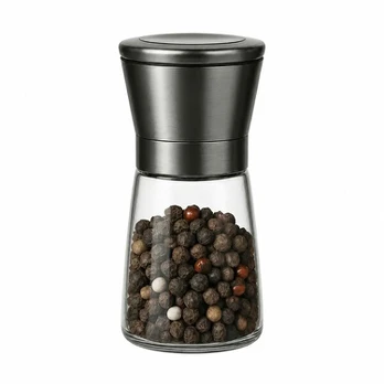 Druskos ir pipirų malūnėlių rinkinys, 2 vnt., 190 ml