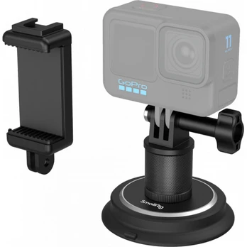 SMALLRIG 4347 SUCTION CUP MOUNTING SUPPORT FOR ACTION CAMERAS