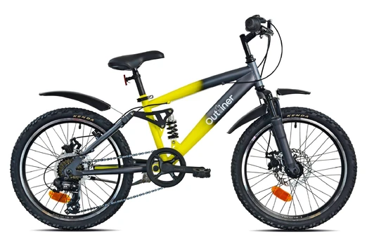 Vaikiškas dviratis, bmx Outliner, žalias, 20"