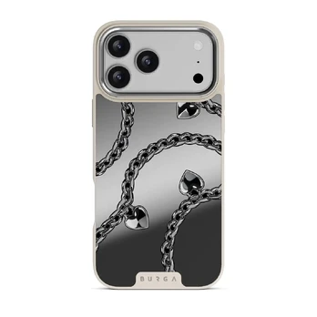 Cold Heart - iPhone 17 Pro Max Case, Elite Mirror Light (MagSafe) / Silver