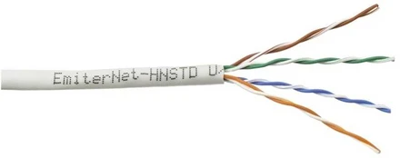 Emitter Net UTP (U/UTP) Cat.5e 350MHz Cable, Wire, Standard, Pilkas