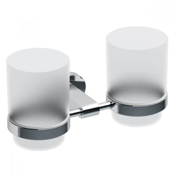 Ravak laikiklis su dviem stiklinėmis Chrome CR 220.00