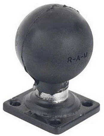 Ram Mounts UNPKD RAM 2" X 2" BASE WITH BALL