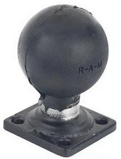 Ram Mounts UNPKD RAM 2" X 2" BASE WITH BALL kaina